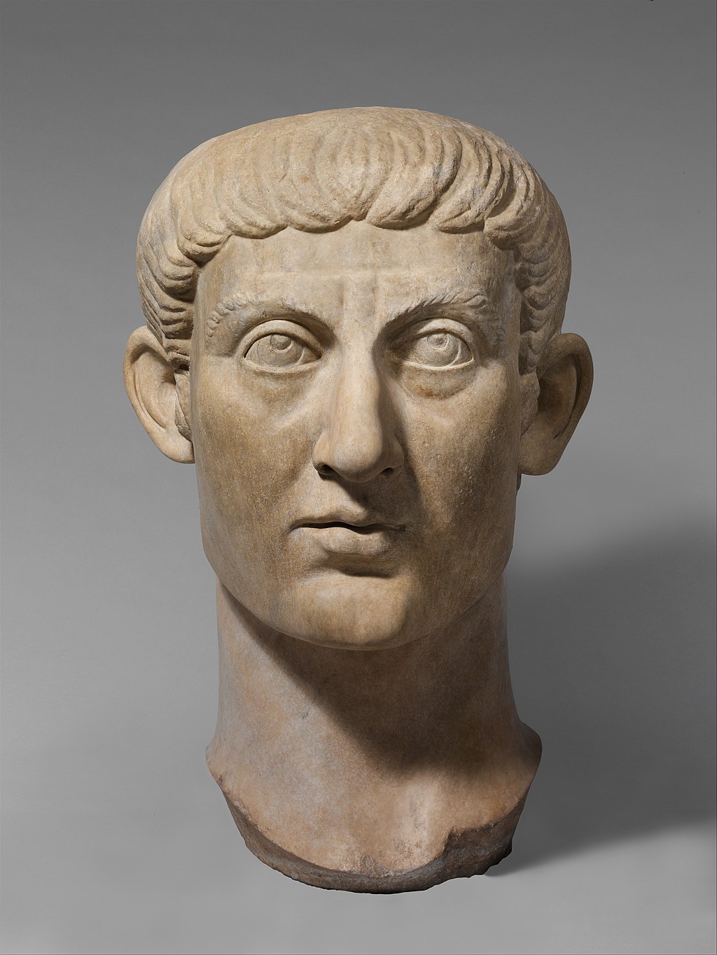 marble head of Constantine the Greart
