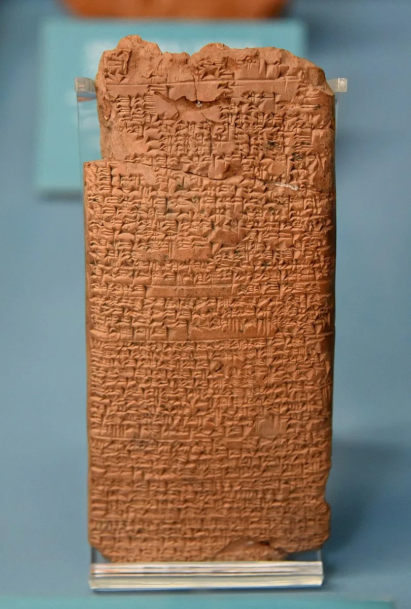 ancient tablet showing prescription