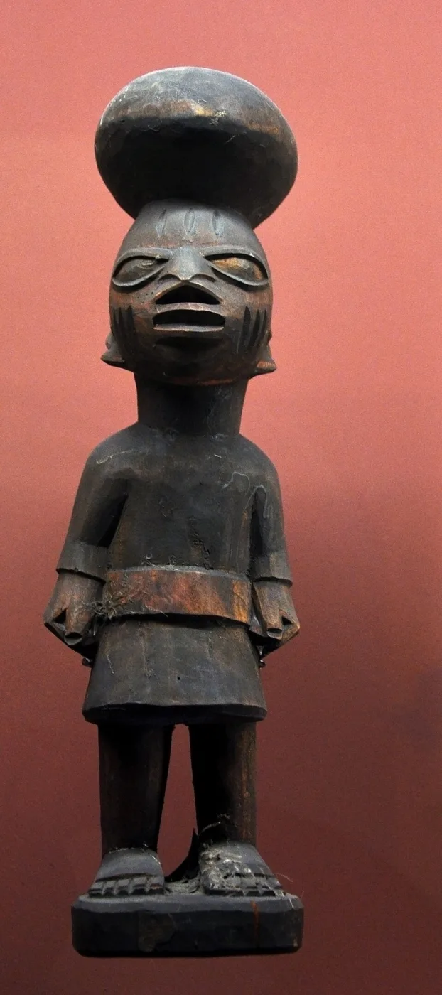 statue of orisha african deity 