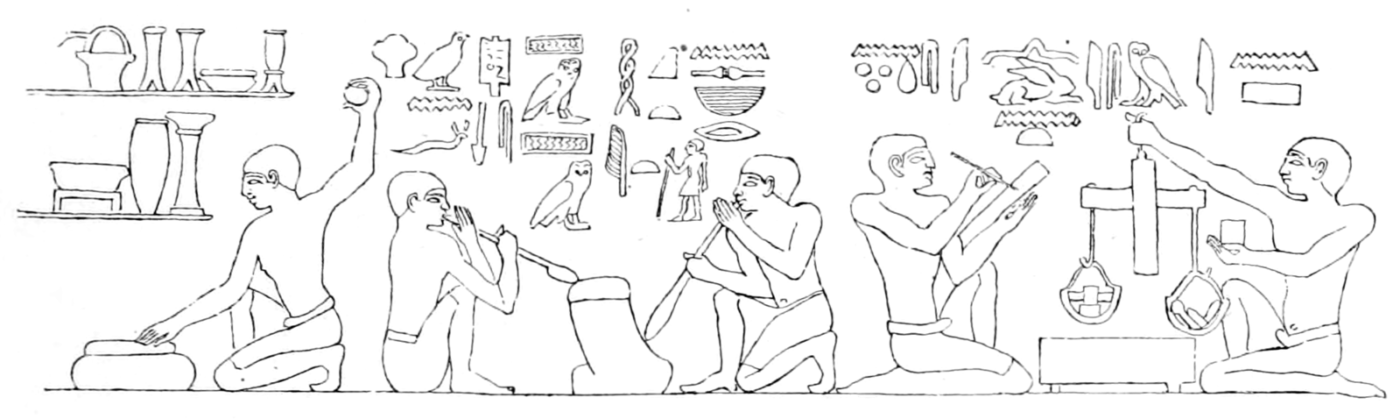 ancient egyptian artists