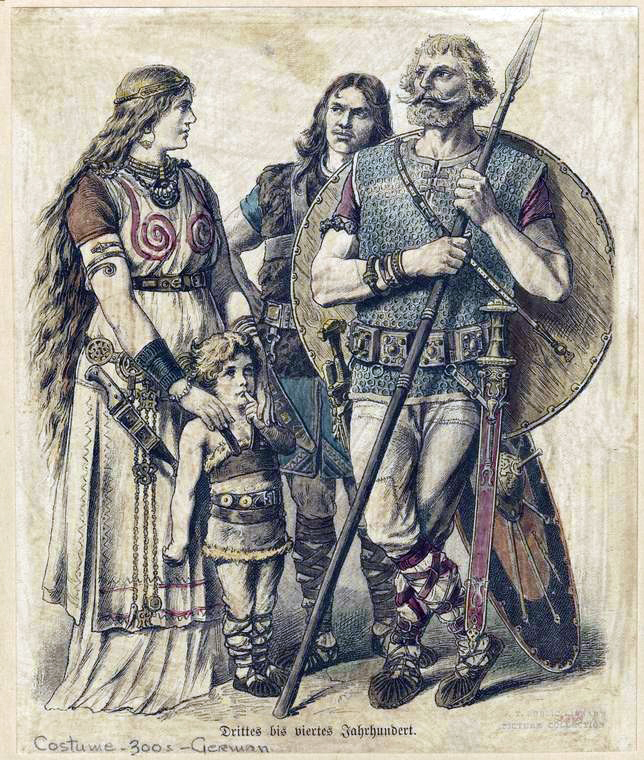 ancient german family