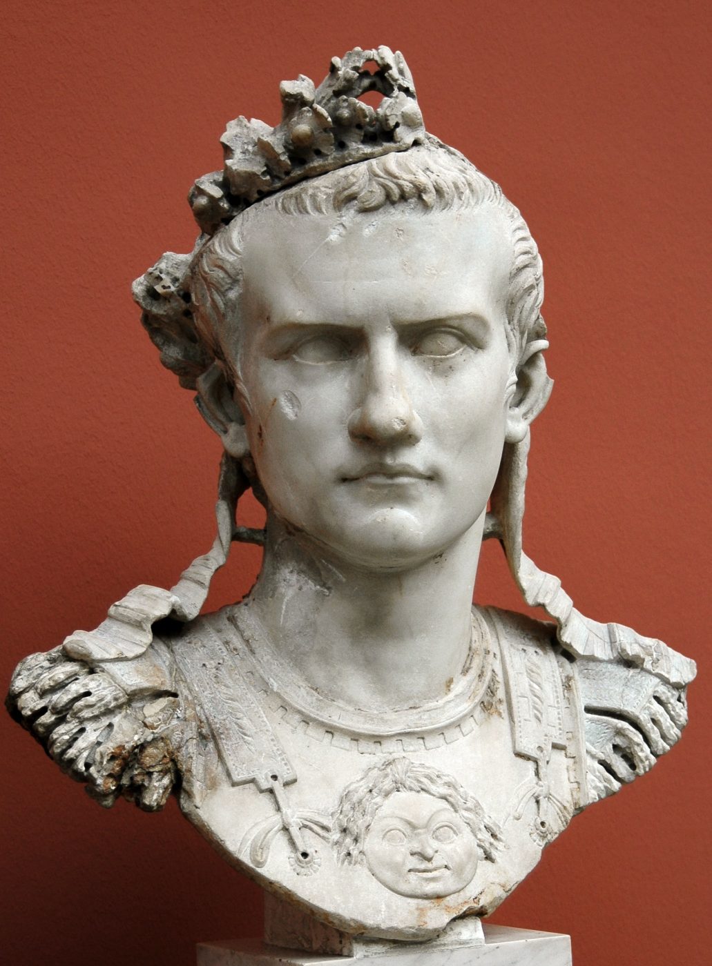 Caligula Portrait Statue in Carlsberg Glyptotek