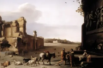Cornelis van Poelenburch - Ruins of Ancient Rome