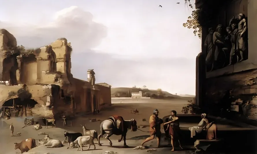 Cornelis van Poelenburch - Ruins of Ancient Rome