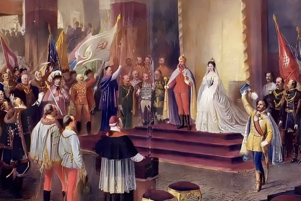 Coronation of Franz Joseph and Elisabeth