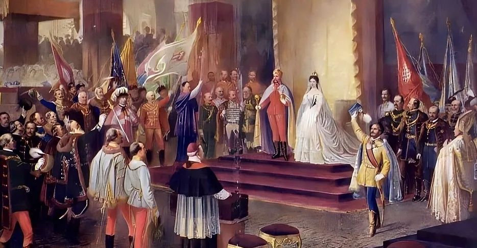 Coronation of Franz Joseph and Elisabeth