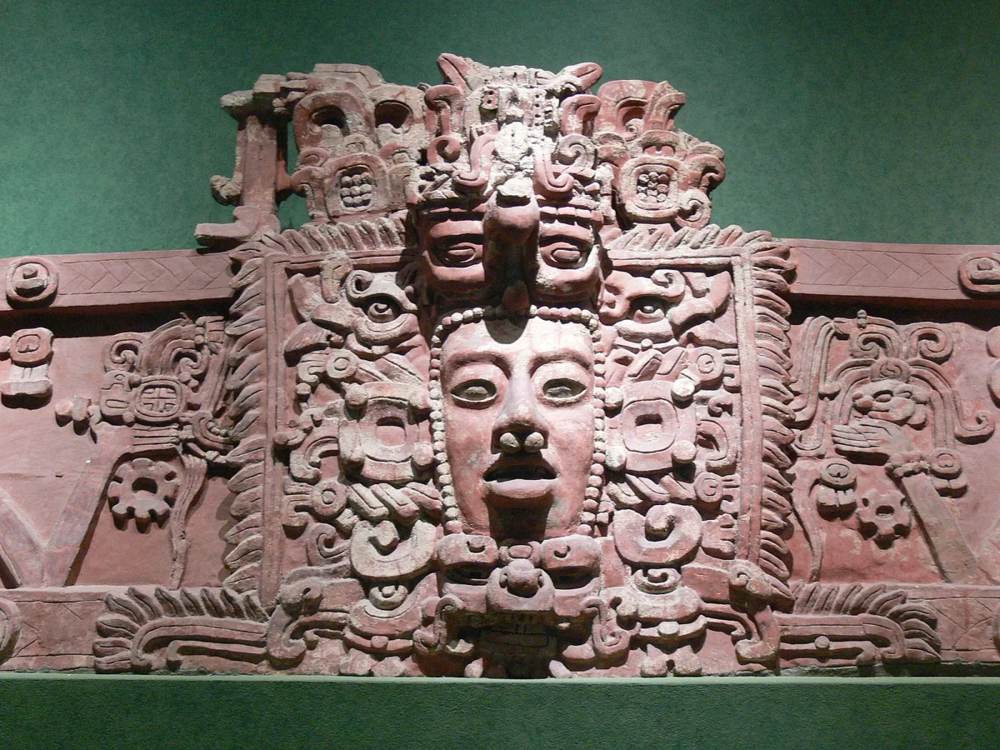 Maya mask relief