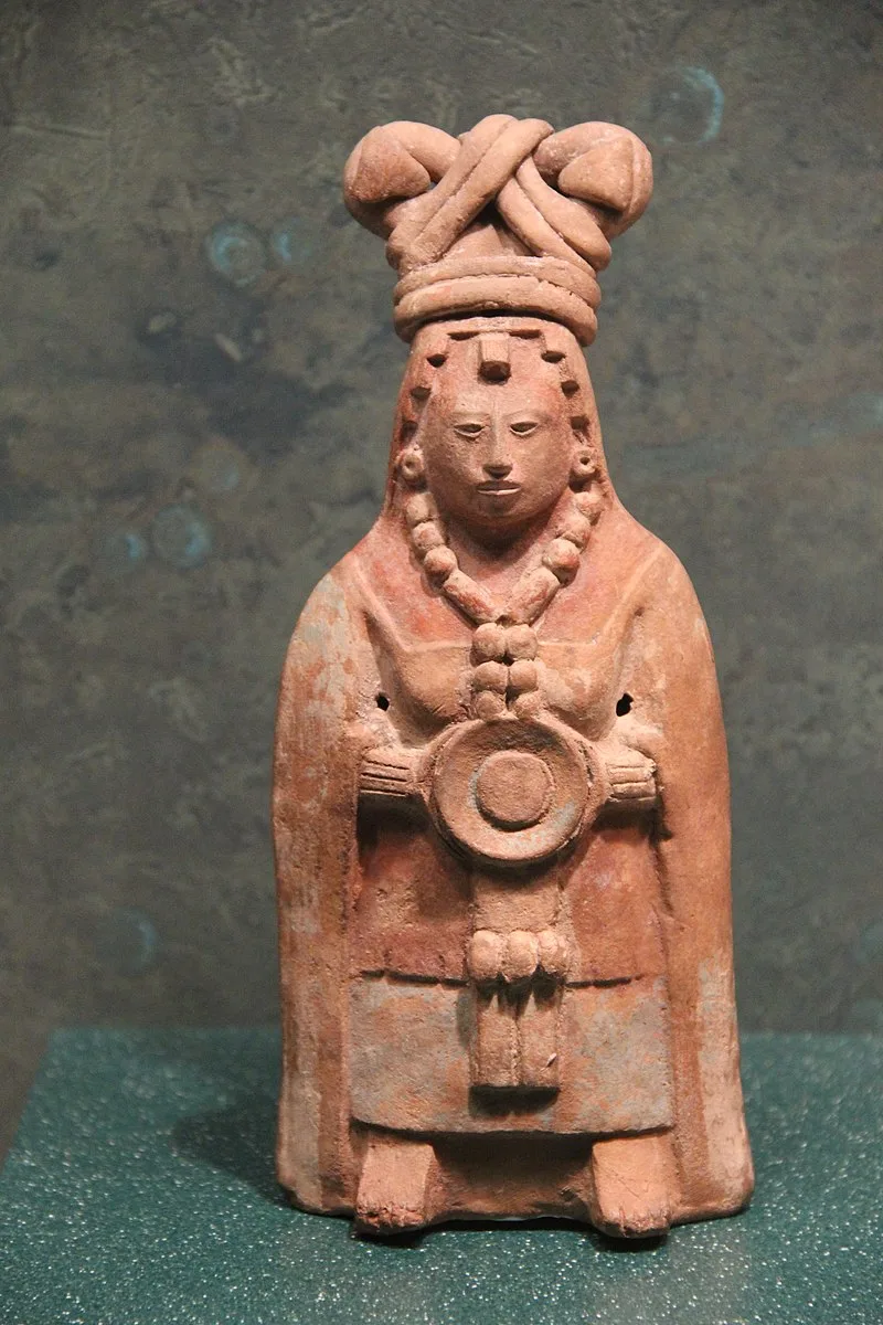 Maya Pottery Figure