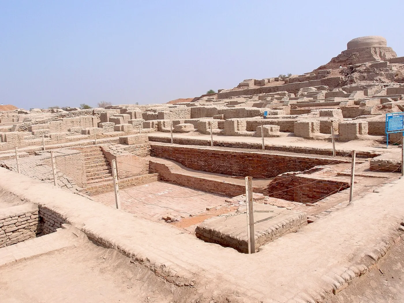 Excavated ruins of Mohenjo-daro