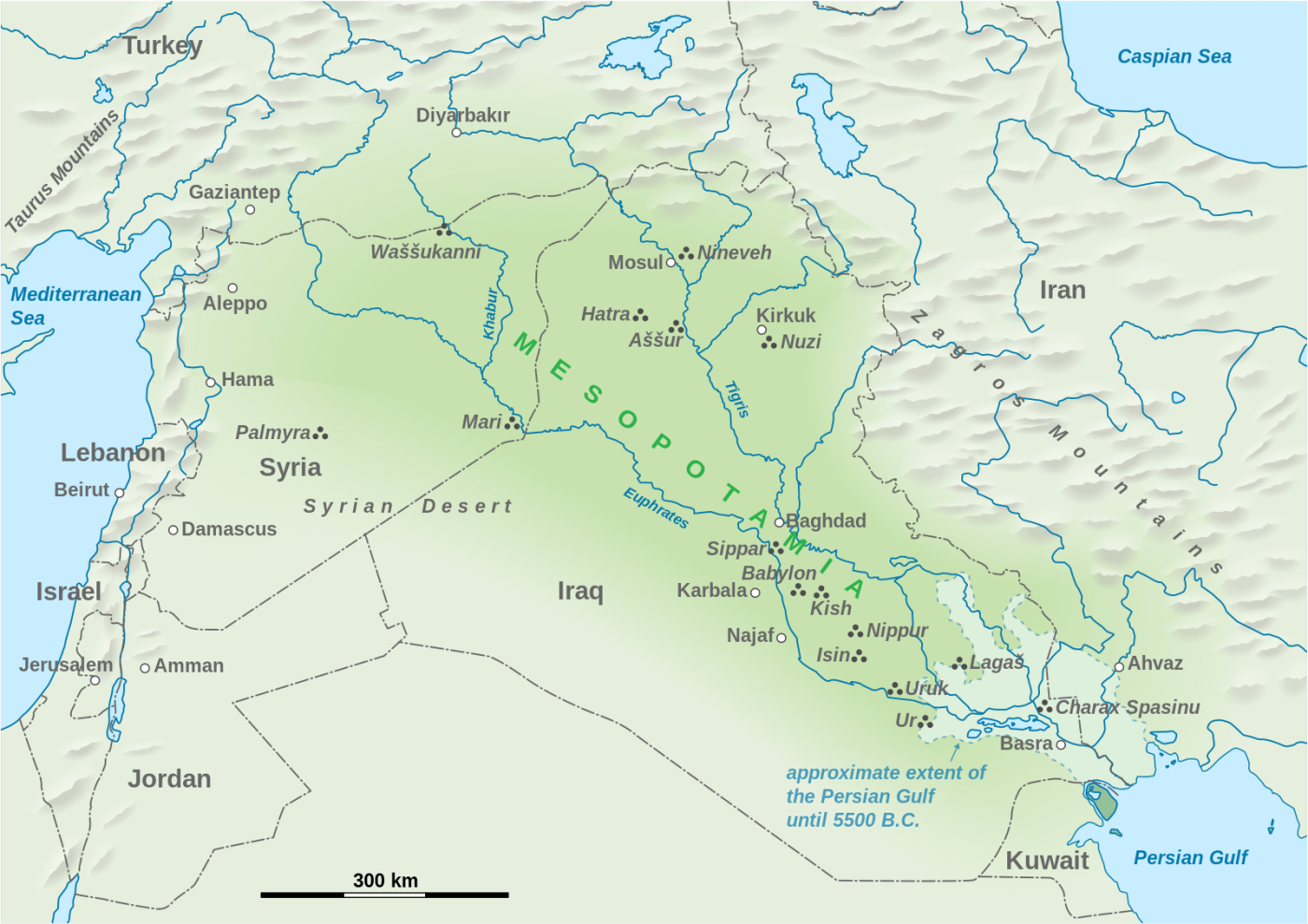 Map of Mesopotamia