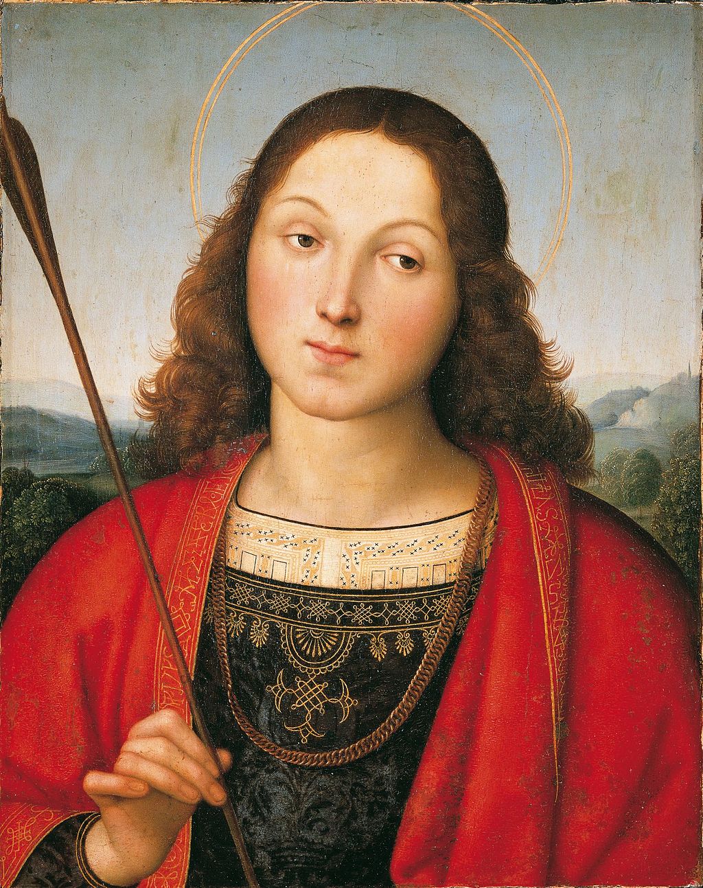 St. Sebastian by  Renaissance artist Raphael