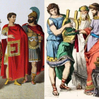 Ancient romans and greeks