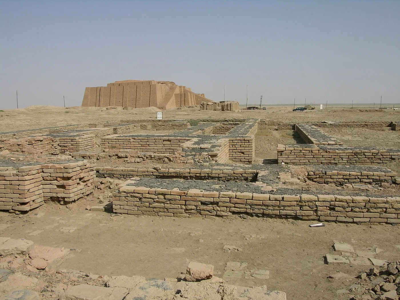 Ruins in the Town of Ur, Southern Iraq
